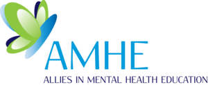Allies in Mental Health Education logo with butterfly