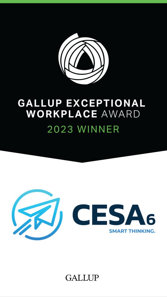CESA 6 Named 2023 Gallup Exceptional Workplace Award