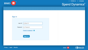 Login for BMO employee expenses