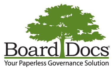 BoardDocs green leafy tree logo