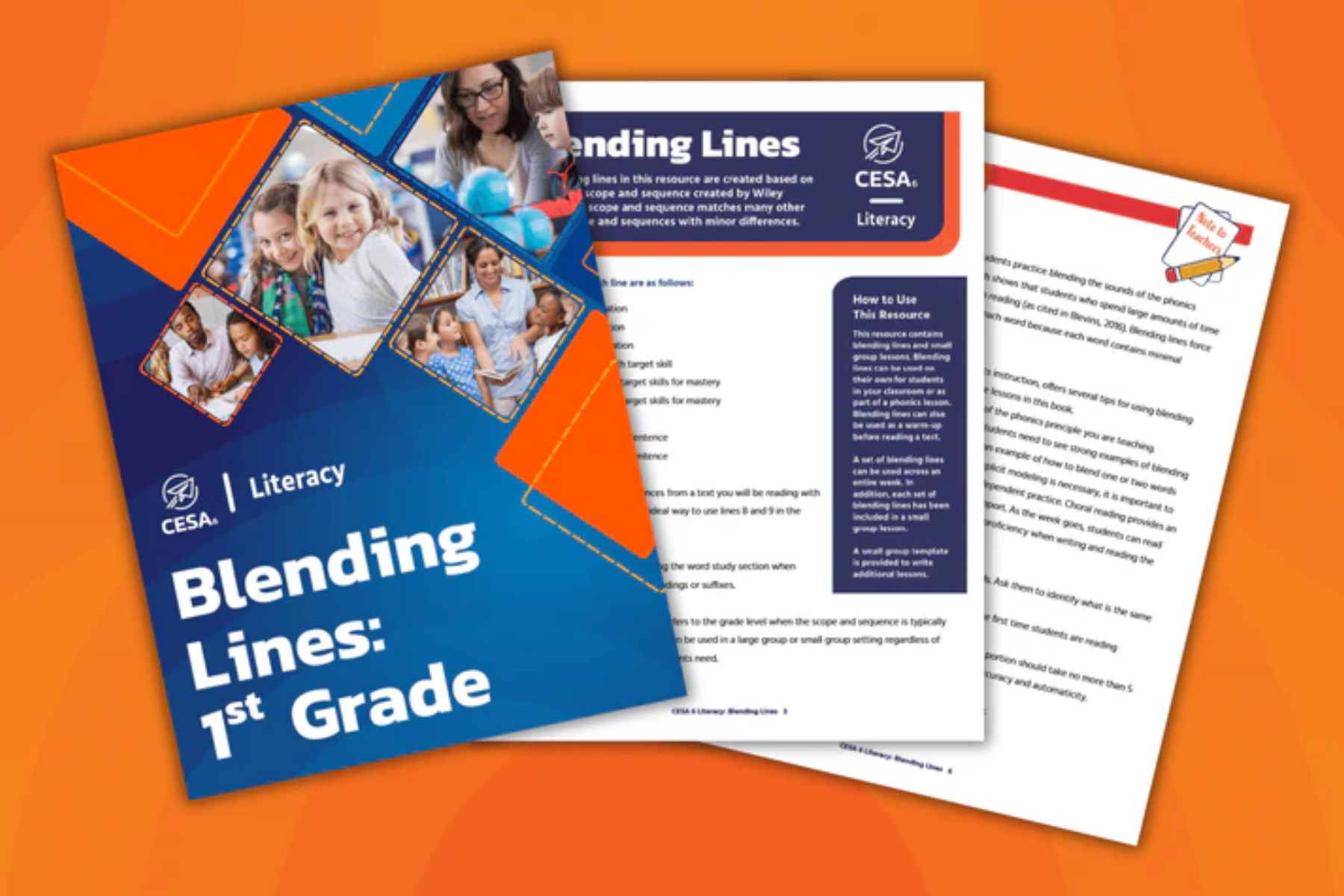 Blending Lines for 1st Grade