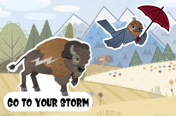 Duke Storm Sticker Set