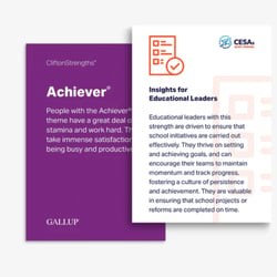 CliftonStrengths® Insight Cards for Educators and Educational Leaders