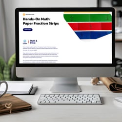 Hands-On Math: Paper Fraction Strips Micro Course