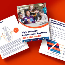 High-Leverage Instructional Routines Toolkit: 6th – 12th Grades