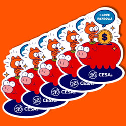 HR & Payroll Sticker Set