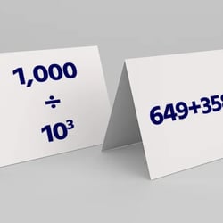 Open Number Line Cards