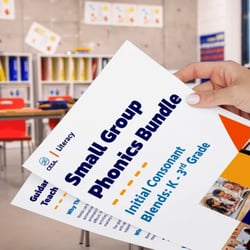 Small Group Phonics Bundle - Initial Consonant Blends: K - 3rd Grade