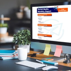 Social Media Monthly Report