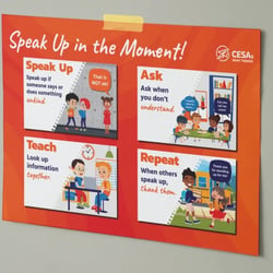 Speak Up in the Moment Posters