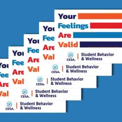 Student Behavior & Wellness Sticker Set