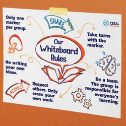 Whiteboard Rules Mini Posters