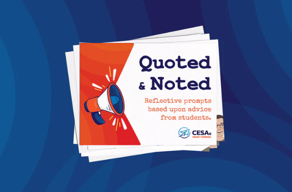 quoted and noted cards