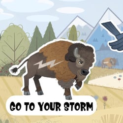 Duke's Storm: A Story of Courage Sticker Set