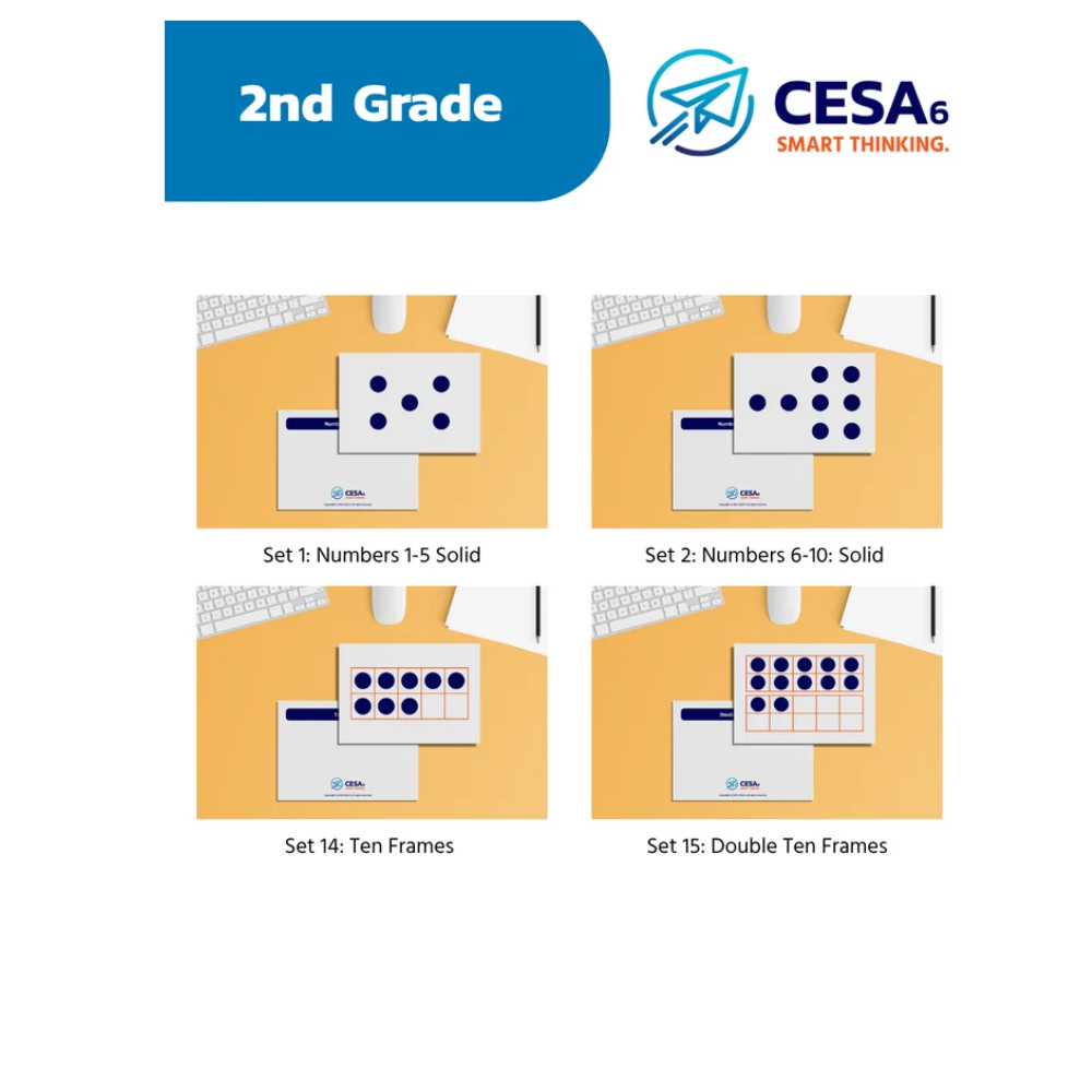 Subitizing cards 2nd Grade