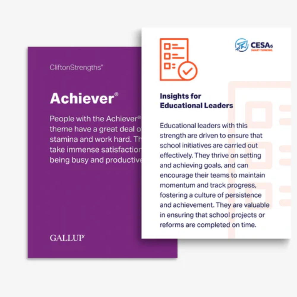 Achiever and insights for Education sheets