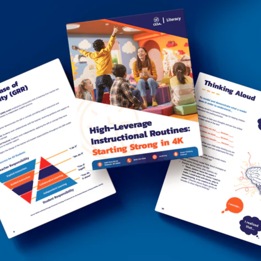 High level instructional Routines 4K Blue 