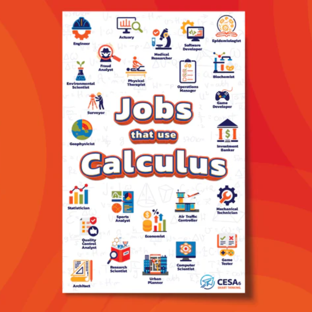 Jobs that use Calculus poster