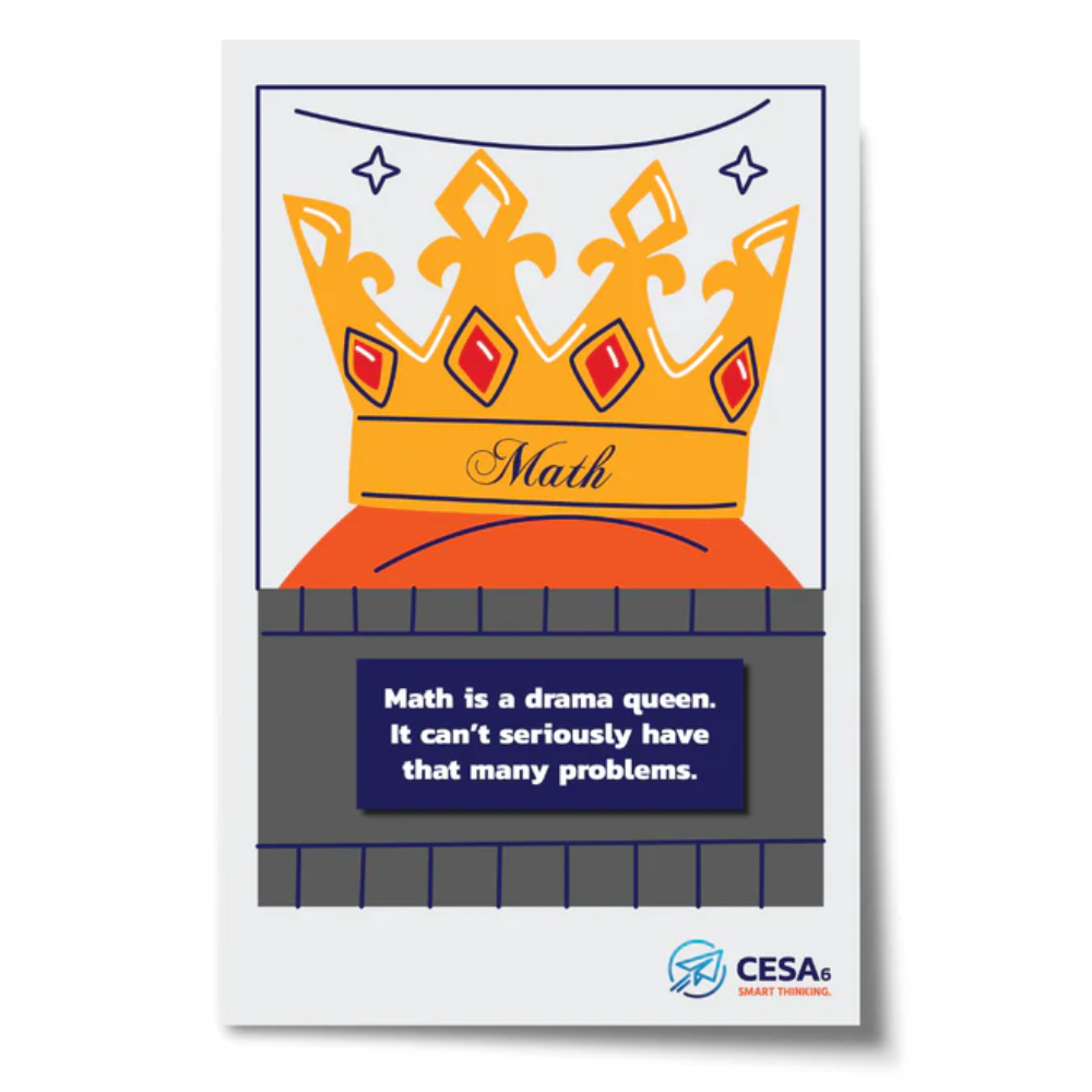 Crown with Math on it