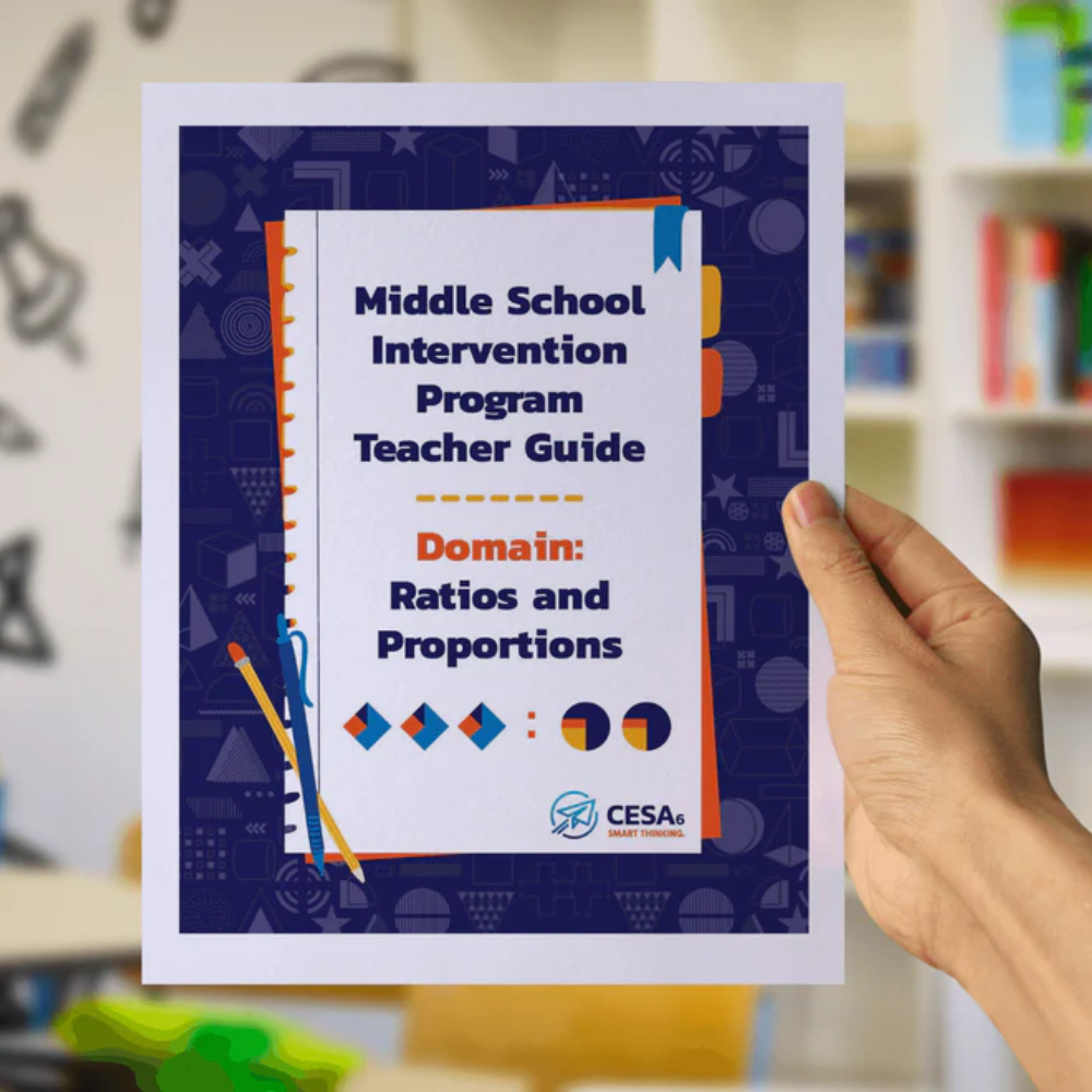 Middle school interventions Math Ratios