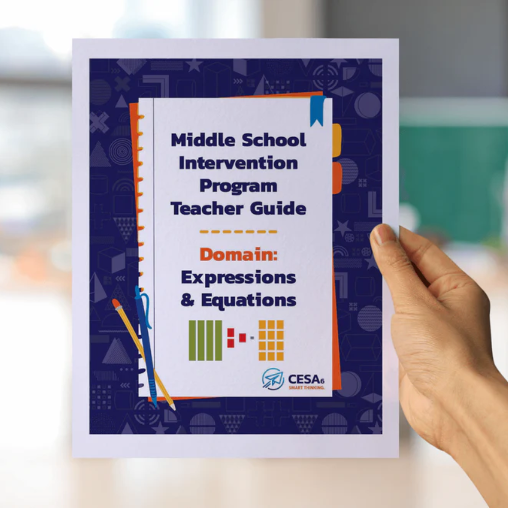 Middle School math interventions Expressions and Equations