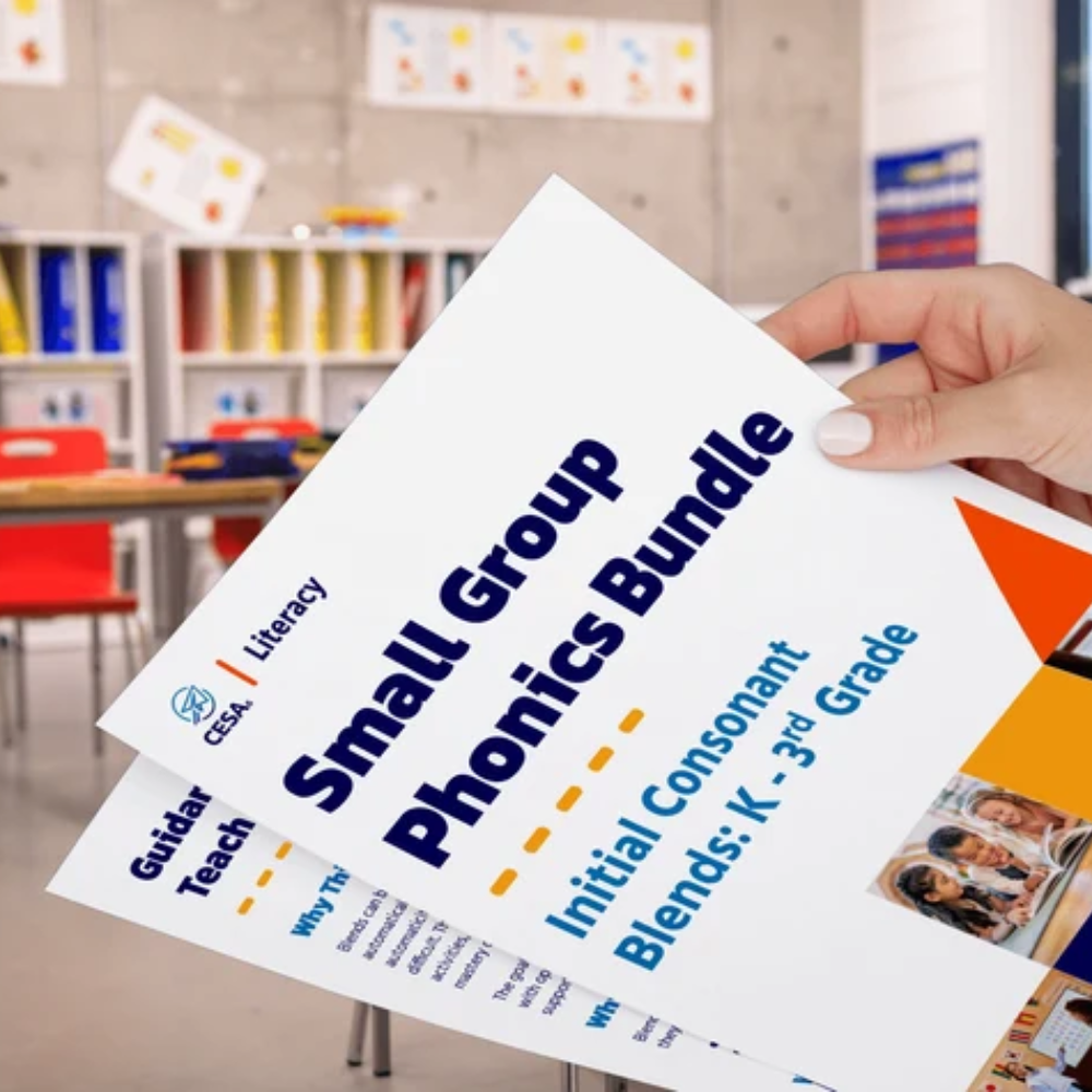 Sheets that says small groups phonics bundle K-3
