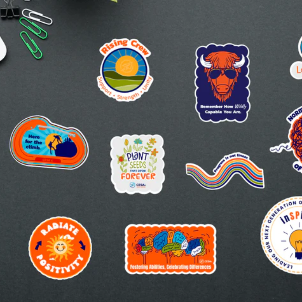 Assorted Special ed stickers
