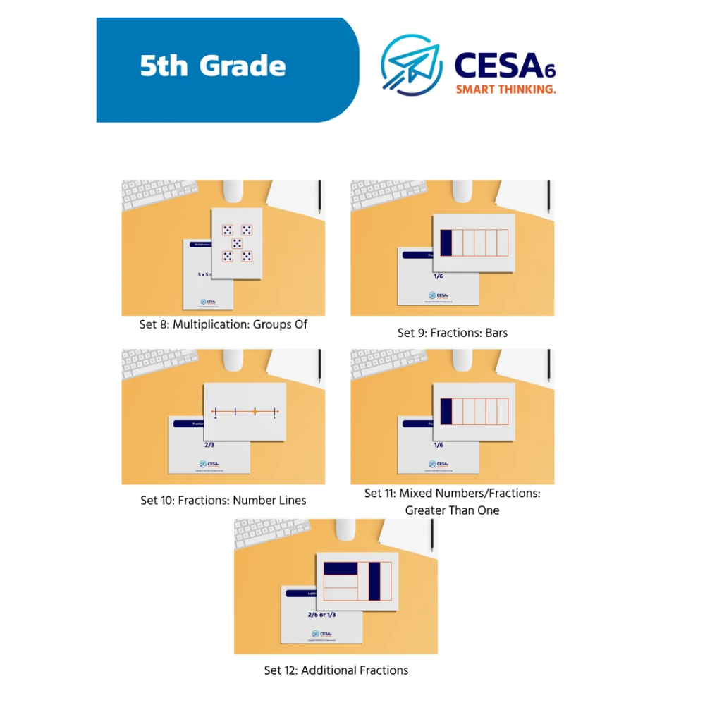Subitizing cards 5th grade