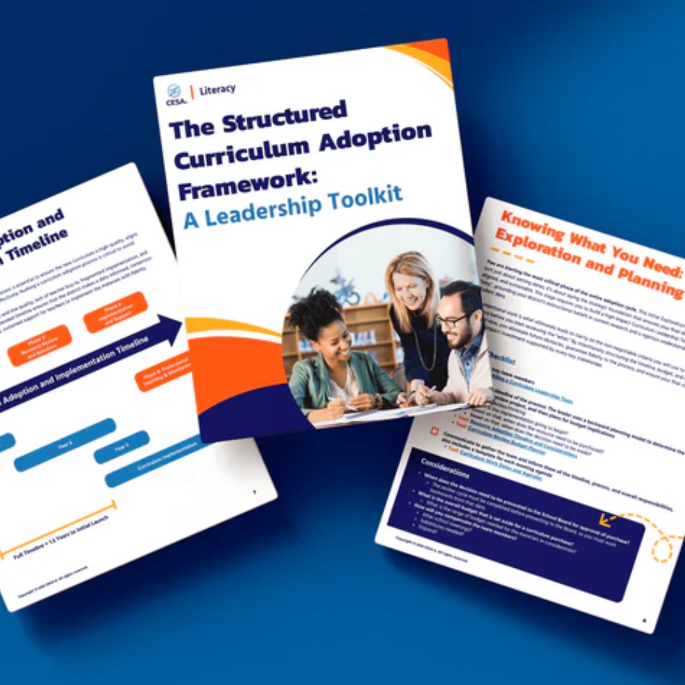 Structured Curriculum adoption Framework