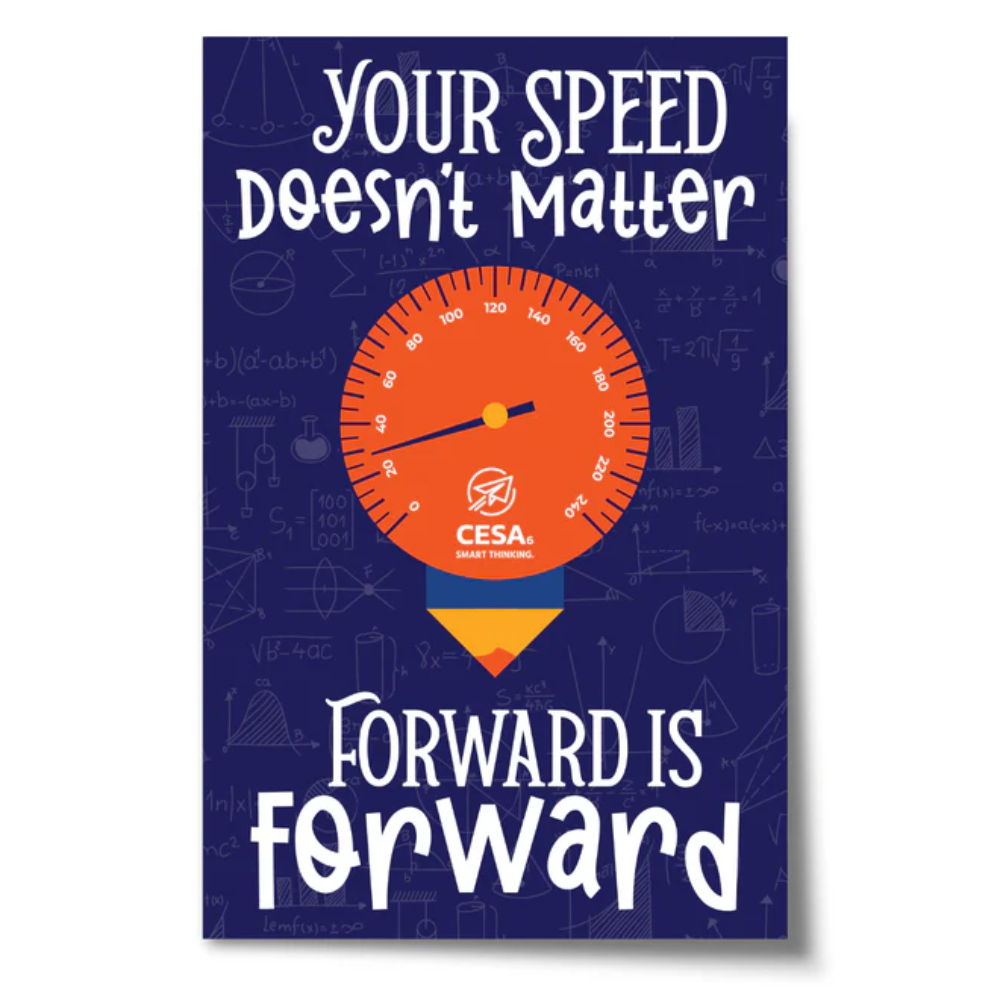 Speed doesn't matter, Forward is forward