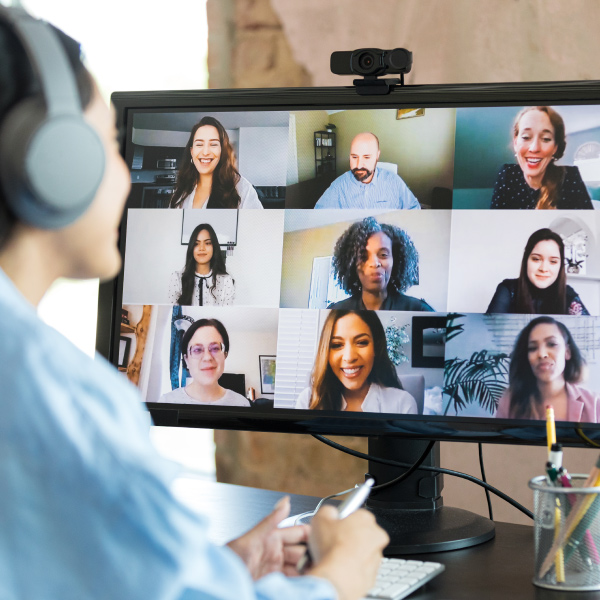 Educators on a video call